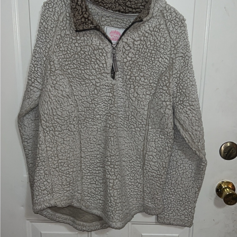 Sherpa Quarter-Zip Pullover